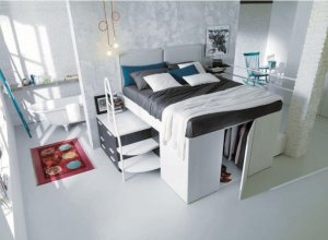 Cách sắp xếp đồ nội thất vừa khít phòng ngủ nhỏ, bạn đã biết chưa?