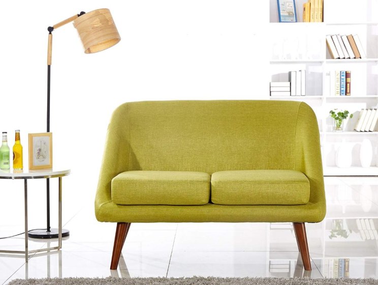 Nhà nhỏ mà lại thích sự ấm cúng, hãy chọn sofa đôi