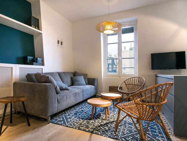 THIẾT KẾ NỘI THẤT NHÀ CHUNG CƯ 30M2 CHO ANH CHÀNG ĐỘC THÂN